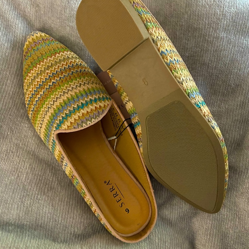 Serra Multi Color Mules